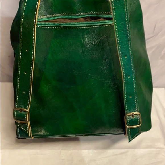 Moroccan Leather Journey Backpack - Picture 5 of 14